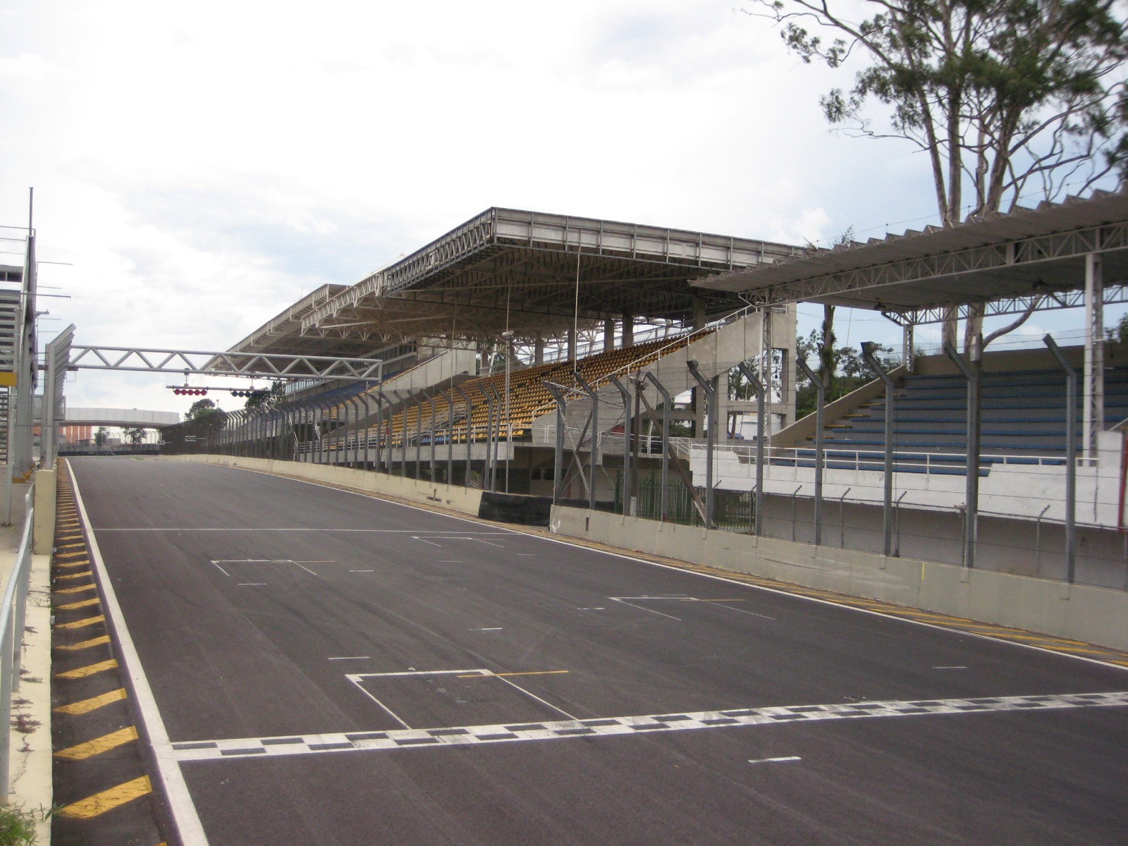 Autódromo de Interlagos, reta principal